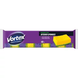 Mosogatószivacs, 10 db, VORTEX