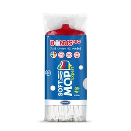 Felmosófej, ipari, BONUS "SoftMOP", piros