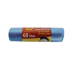 Szemeteszsák, 60 l, 20 db, "Tuti"