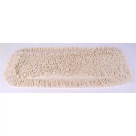 Lapos felmosó huzat, zsebes-füles, pamut, 50 cm