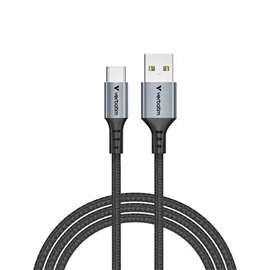 USB kábel, USB-A - USB-C, 1,2m, VERBATIM, fekete