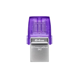 Kingston 64GB USB3.2 Gen1 C/USB3.2 Gen1 A DataTraveler microDuo 3C (DTDUO3CG3/64GB) pendrive