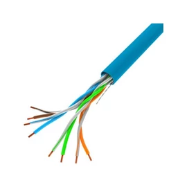 Lanberg LCU5-12CU-0305-B 305m Cat5e U/UTP AWG24 Fca PVC árnyékolatlan kék fali kábel