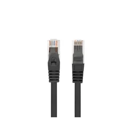 Lanberg PCU6-10CU-0050-BK 0,5m Cat6 U/UTP AWG26 LSZH árnyékolatlan fekete patch kábel