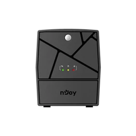NJOY Szünetmentes 1000VA - Keen 1000 USB (4 Schuko, line-interaktív, USB menedzsment, RJ11/45 vonalvédelem, fekete)