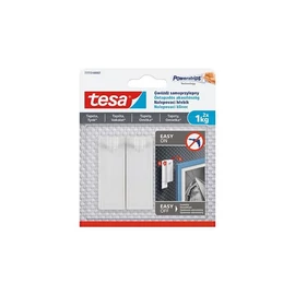 Akasztószög, öntapadós, TESA "Powerstrips®", érzékeny felületre, 2db/bliszt