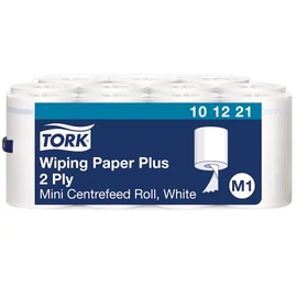 Törlőpapír, belsőmag-adagolás, M1 rendszer, 11tek/krt, 2rétegű, Advanced, TORK "Plusz", fehér