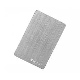2,5" HDD (merevlemez), 1TB, USB 3.2, alumínium borítás, VERBATIM "Store n Go", ezüst