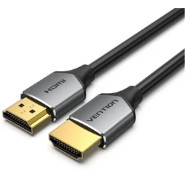 KÁBEL HDMI/M -> HDMI/M, 0,5m (vékony, Szürke Alu), Vention