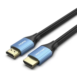 KÁBEL HDMI/M -> HDMI/M (4K, HD, Alu, kék), 2m, Vention