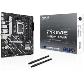 Asus Alaplap - Intel PRIME H810M-A WIFI s1851 (B860, 2xDDR5 6400+MHz, 4xSATA3, 2xM.2, HDMI+DP)