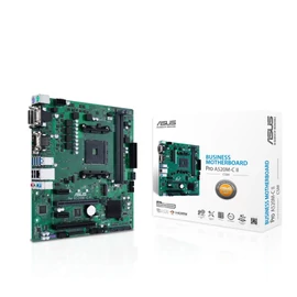 Asus Alaplap - AMD PRO A520M-C II/CSM AM4 (A520, 2xDDR4 4866MHz, 1xGBE LAN, 1xM.2, HDMI/DP/DVI/D-sub)