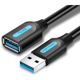KÁBEL USB-A 3.0/M -> USB-A 3.0/F, 3m, (hossz,PVC), Vention