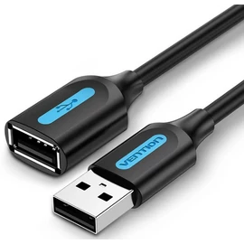 KÁBEL USB-A 2.0/M -> USB-A 2.0/F 1m (hossz, PVC) , Vention