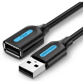 KÁBEL USB-A 2.0/M -> USB-A 2.0/F 2m (hossz, PVC) , Vention