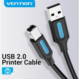 KÁBEL USB-A 2.0/M -> USB-B/M, 0.5m,Vention
