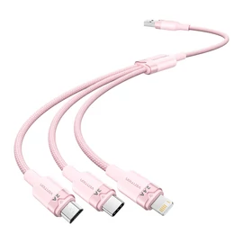 KÁBEL USB-A 2.0/M -> USB-C/Light/M.B, 1,5m,(p,3A), Vention