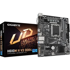 Gigabyte Alaplap - Intel H610M H V3 DDR4 s1700 (H610, 2xDDR4 3200MHz, 1xGBE LAN, 4xSATA3, M.2, 8xUSB2.0, 4xUSB3.1)