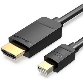 KÁBEL mini DP -> HDMI, 1,5m (fekete), Vention