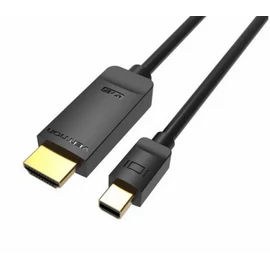 KÁBEL mini DisplayPort -> HDMI ,(fekete), 1,5m, Vention