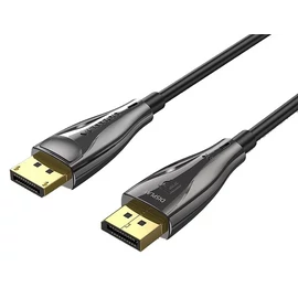 KÁBEL DP/M -> DP/M 3m, (8K, optikai, fekete) , Vention