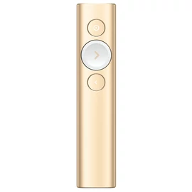 Logitech Spotlight Presentation Remote Digital Laser Gold