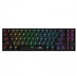 Redragon Deimos, Wired &amp; Wireless Mechanical keyboard, RGB, brown switch Black HU
