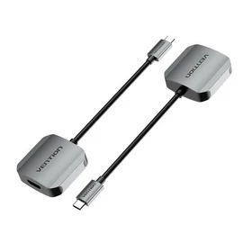 KONVERTER USB-C -> VGA, 0,15m átalakító, Vention