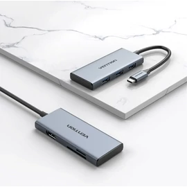 DOKKOLÓ USB-C -> HDMI/USB 3.0x3, Vention