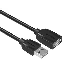 KÁBEL USB-A 2.0/M -> USB-A 2.0/F 1m, (hossz,PVC), Vention