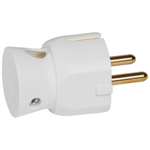 Legrand 050316 2P+F földelt oldalsó bekötésű csatlakozódugó