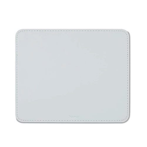 Egérpad Leather Look, fehér, Hama