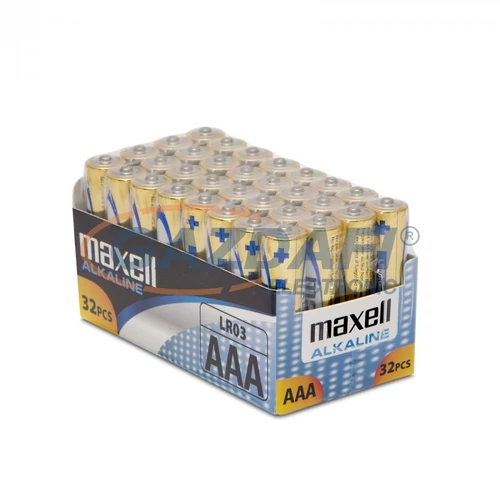 Maxell AAA Alkáli Elem 32db/csomag