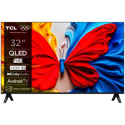 TCL 32S5K 2K QLED Televízió 81cm FHD HDR Android TV