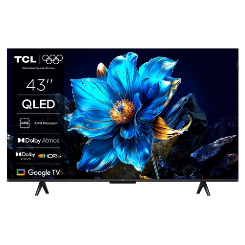 TCL 43P7K LED Televízió 109cm 4K QLED HDR Google TV