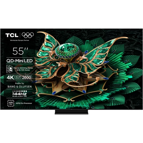 TCL 55C7K LED Televízió 139cm 4K QD-MiniLED HDR Google TV