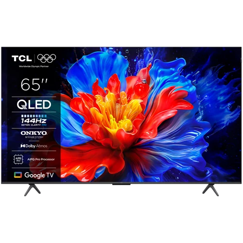 TCL 65P8K LED Televízió 165cm 4K QLED HDR Google TV