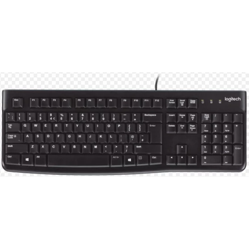 Logitech K120 HUN USB fekete OEM billentyűzet