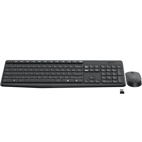 Logitech MK235 HUN fekete vezeték nélküli billentyűzet + egér