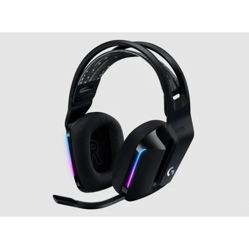 Logitech G733 Lightspeed Wireless RGB fekete gamer headset