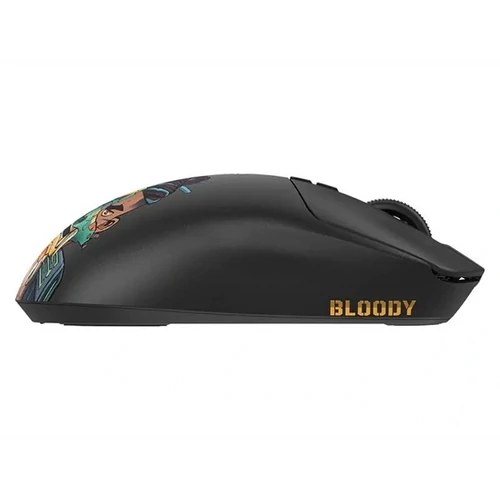 A4-Tech Bloody R72 Ultra Duo Renegade Midnight vezeték nélküli fekete gamer egér