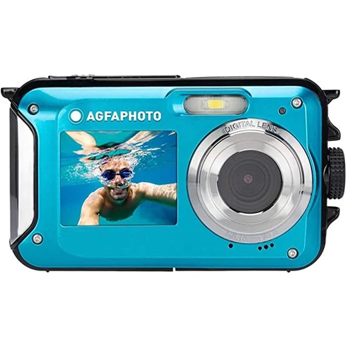 Fényképezőgép, kompakt, digitális, vízálló, AGFAPHOTO 