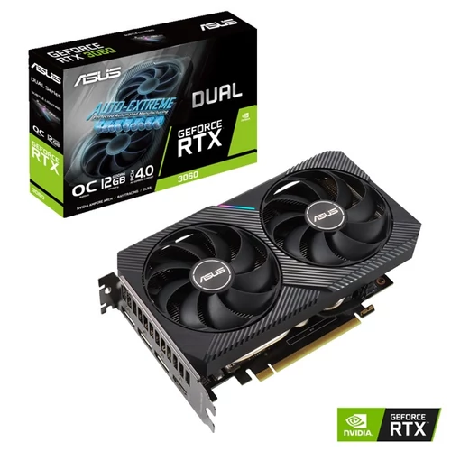 ASUS DUAL-RTX3060-O12G-V2 nVidia 12GB GDDR6 192bit PCIe videokártya