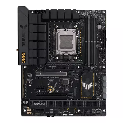 Asus Alaplap - AMD TUF GAMING B650-PLUS WIFI AM5 (B650, ATX, 4xDDR5 6400+MHz, 4xSATA3, 3x M.2, HDMI+DP)
