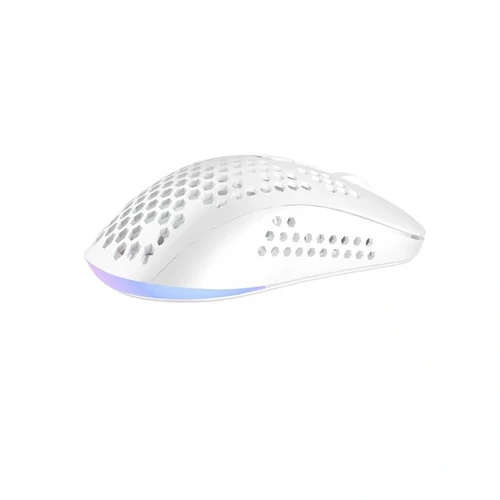 AVAX LW01 PAW3327 RGB fehér gamer egér