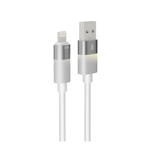 Töltőkábel, USB-A - lightning (Apple), 1 m, AVAX 
