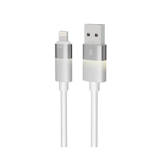 Töltőkábel, USB-A - lightning (Apple), 1 m, AVAX 