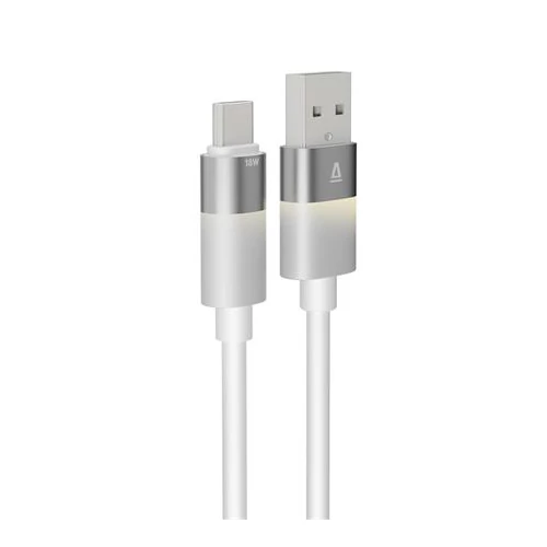 Töltőkábel, USB-A - USB-C, 18W, 1 m, AVAX 