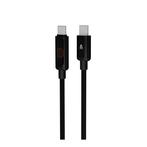 Töltőkábel, USB-C - USB-C, 60W, 1 m, AVAX 
