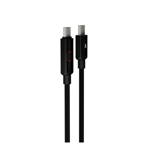 Töltőkábel, USB-C - USB-C, 60W, 1 m, AVAX 